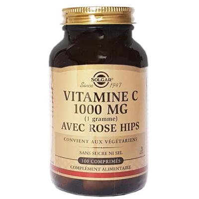 ROSE HIPS C 1000mg. 100 c&aacute;psulas