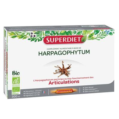 Superdiet Harpagophytum bio, 20 ampoules de 15ml