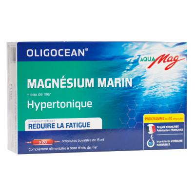 Oligocean Aquamag Programme 20 Ampoules de 15 ml - Bo&icirc;te 20 ampoules