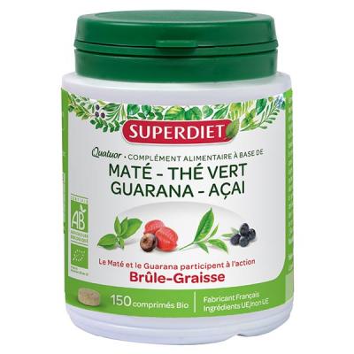 Quatuor Guarana Brule Graisse - 150 comprimes