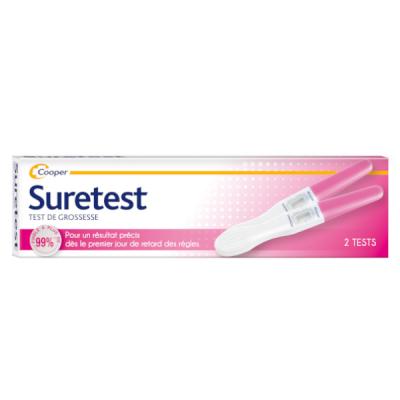 Suretest Test de Grossesse Bo&icirc;te de 2
