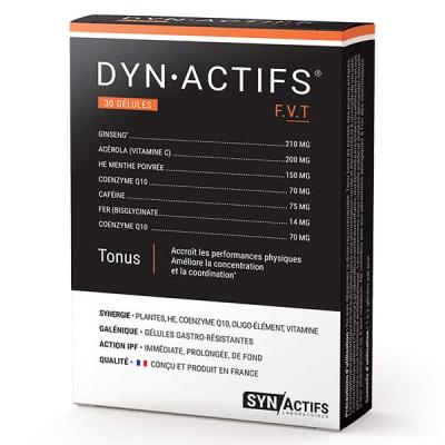 SYNACTIFS DYNActifs tonus bo&icirc;te de 30 g&eacute;lules