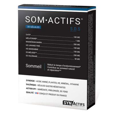 SYNACTIFS SOMActifs sommeil bo&icirc;te de 30 g&eacute;lules