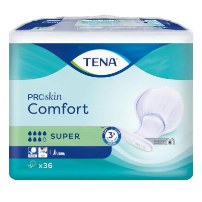 TENA Proskin Comfort Protection Absorbante Super 36 unit&eacute;s