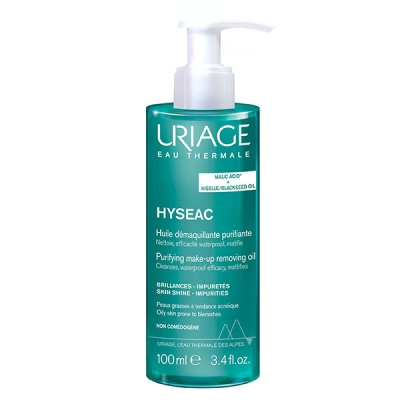 URIAGE Hys&eacute;ac - Huile d&eacute;maquillante purifiante 100ml
