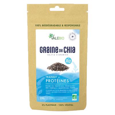 VALEBIO Super food Graine de Chia sachet 200g