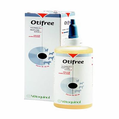 Vetoquinol Otifree Sol Auric pour Chien/Chat Flacon de 60 ml