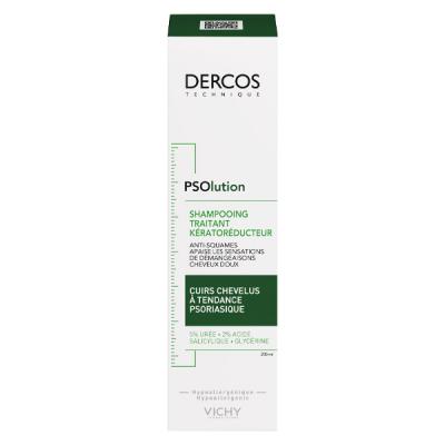 DERCOS psolution shampooing traitant kerato 200 ml
