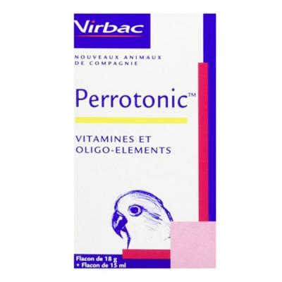 Virbac Perrotonic Oc pour Oiseau Flacon de 15 ML