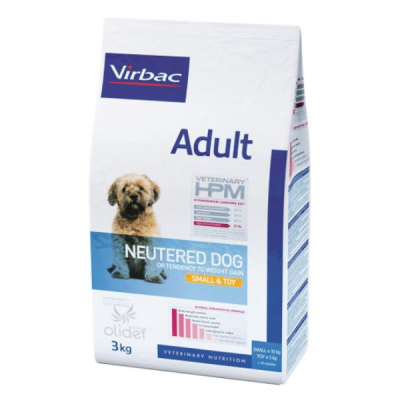 Veterinary HPM Adult Neutered Dog Small & Toy 3 Kg HPM 