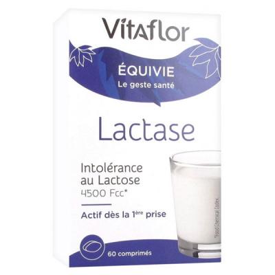 Vitaflor &Eacute;quivie Lactase 60 comprim&eacute;s