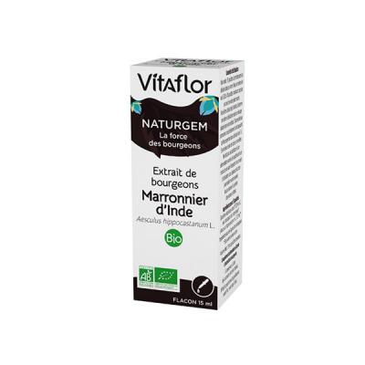 Vitaflor Extrait de Bourgeons Bio Marronnier d&acute;Inde 15 mL