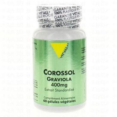 VIT'ALL+ Corossol Graviola 400mg 60 g&eacute;lules