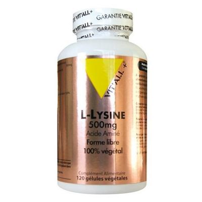 Vitall+ L-Lysine Vitall+ : Conditionnement - 120 g&eacute;lules