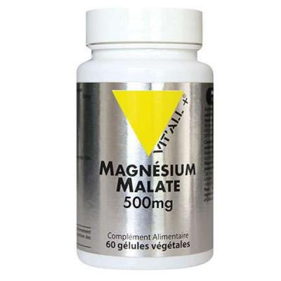 VIT'ALL+ Magnesium malate 500ml x60 g&eacute;lules