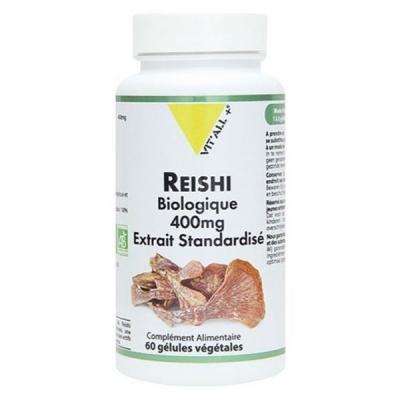 Reishi Bio 400mg 60 G&eacute;lules Vit'All+