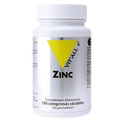 Vit All+ Zinc Bisglycinate 30mg 100 comprim&eacute;s s&eacute;cables