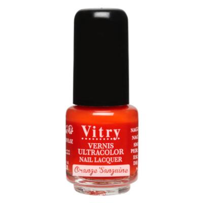 Vitry Vernis &agrave; Ongles N&deg;28 Orange Sanguine 4ml