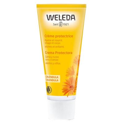 Weleda Cr&egrave;me Protectrice Visage Calendula pour B&eacute;b&eacute; 75ml. 