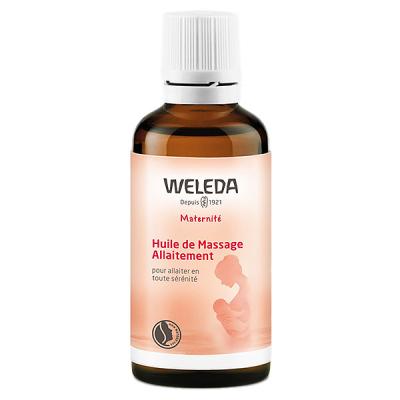 Weleda MATERNIT&Eacute; - Huile de Massage Allaitement, 50ml