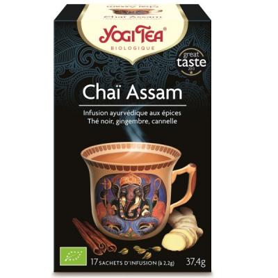 Yogi Tea Infusion Bio Cha&iuml; Assam 17 sachets 37,4g