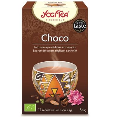 Yogi Tea - INFUSION AYURVEDIQUE CHOCO 17 SACHETS BIO YOGI TEA