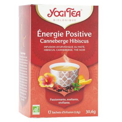 Yogi Tea Infusion Ayurv&eacute;dique &Eacute;nergie Positive Bio 17 sachets