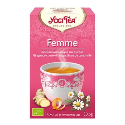Yogi Tea Infusion Femme 17 Sachets - Lot de 3