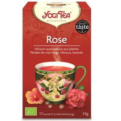 Yogi Tea Infusion Bio Rose 17 sachets 34g