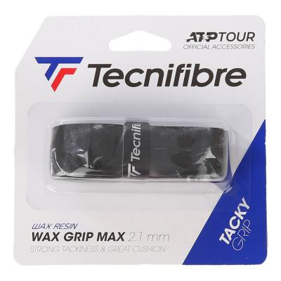 Tecnifibre Wax Max Grip de Tennis Adulte Unisexe, Noir, 2,1 mm