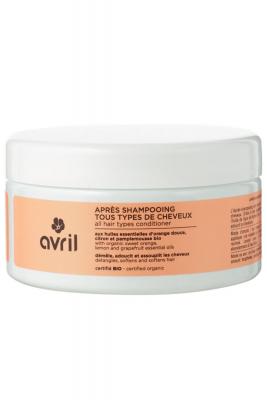 Avril - Avril - Apr&egrave;s-shampooing tous types de cheveux 200 ml - BIO