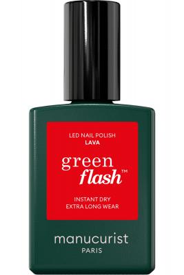 Collection de vernis Green Flash Solar Therapy - Lava - Manucurist