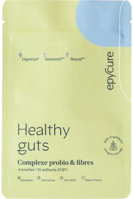 Compl&eacute;ment alimentaire digestion Healthy Guts en pilulier - Recharge 1 mois - Epycure