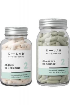 D-LAB NUTRICOSMETICS Nutrition capillaire 3 mois