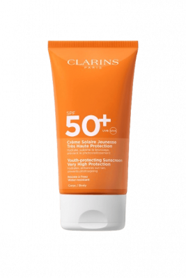 Cr&egrave;me solaire jeunesse tr&egrave;s haute protection SPF 50+ - Clarins
