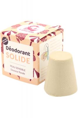 D&eacute;odorant Solide Bio Floral - Peaux Sensibles - Lamazuna Avec bo&icirc;te