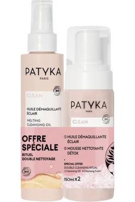 Duo double nettoyage pour visage Clean - Patyka