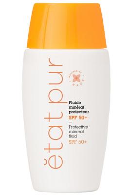 Fluide Min&eacute;ral Protecteur Solaire SPF50 40 ml Visage Etat Pur