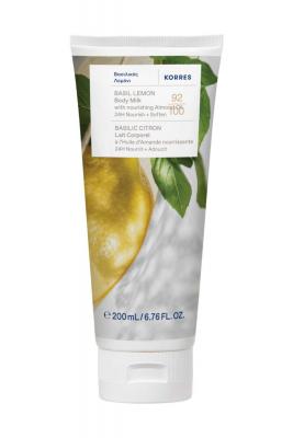 KORRES Basil Lemon Body Smoothing Milk Lait pour le corps