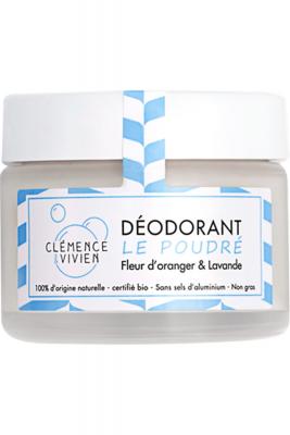 Deodorant Le poudre Fleur d'oranger et Lavande - 50 g
