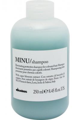 Shampooing pour cheveux color&eacute;s Minu - Davines