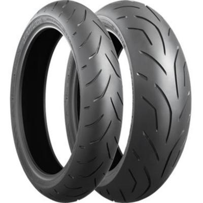 Bridgestone 6642-120/70/R17 58W - E/C/73dB - Pneu toutes saisons