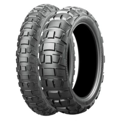 Bridgestone AX 41 F ( 80/100-21 TL 51P Marquage M+S, M/C, Roue avant )