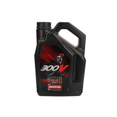 Motul 300 V 4T Factory Line Off Road 5W40 Huile moteur 4 l
