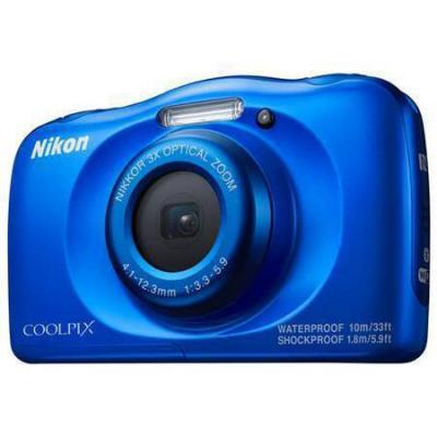 Compact Nikon Coolpix W100 Bleu + Sac &agrave; dos 