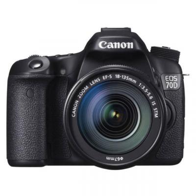 Canon EOS 70D - appareil photo num&eacute;rique objectif EF-S 18-135 mm 