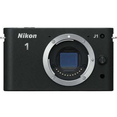 NIKON 1 J1 Kit Compact num&eacute;rique hybride 10,1Mpix Noir mat + NIKKOR 10-30 mm