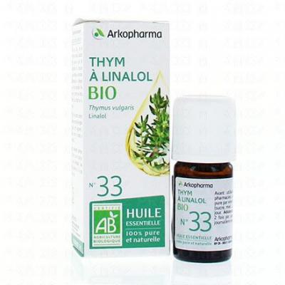 Huile essentielle de thym &agrave; linalol bio 5ml