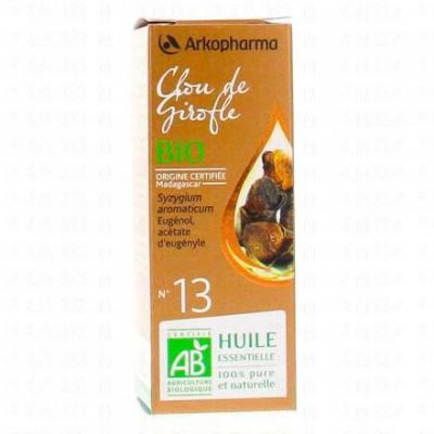 Huile Essentielle N&deg;13 Clou De Girofle Bio 5ml Arkopharma