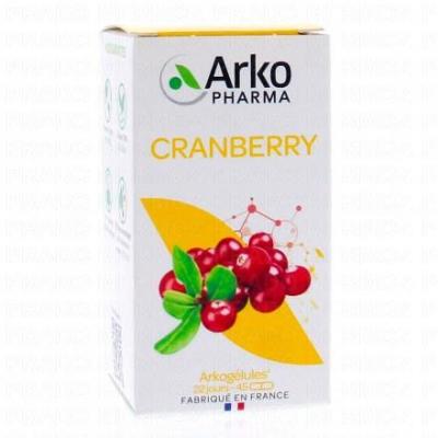 Arkopharma Arkog Cranberryne - 45 Gel. - Pot 45 g&eacute;lules